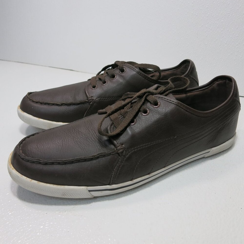 Puma Leather Comfort Casual Comfort Sports Tennis Shoes Men's Footwear Size 10